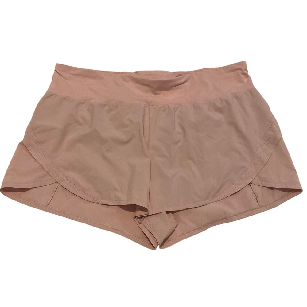 CALIA by Carrie Underwood Light Pink Fully Lined Running Shorts‎ - XXL